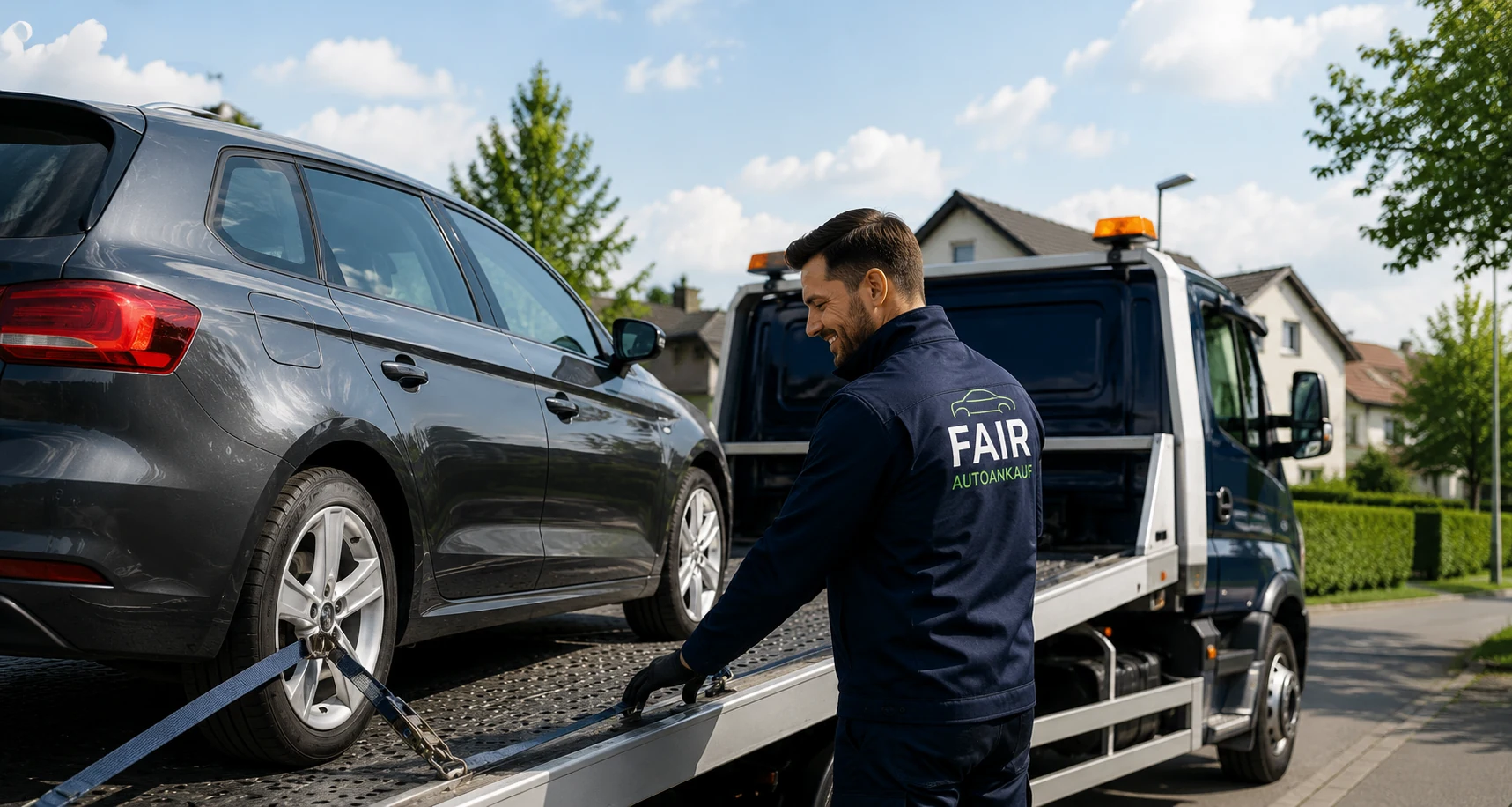 Fair Autoankauf mit kostenloser Fahrzeugabholung in NRW